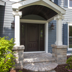 Custom Stained Porch Ceiling