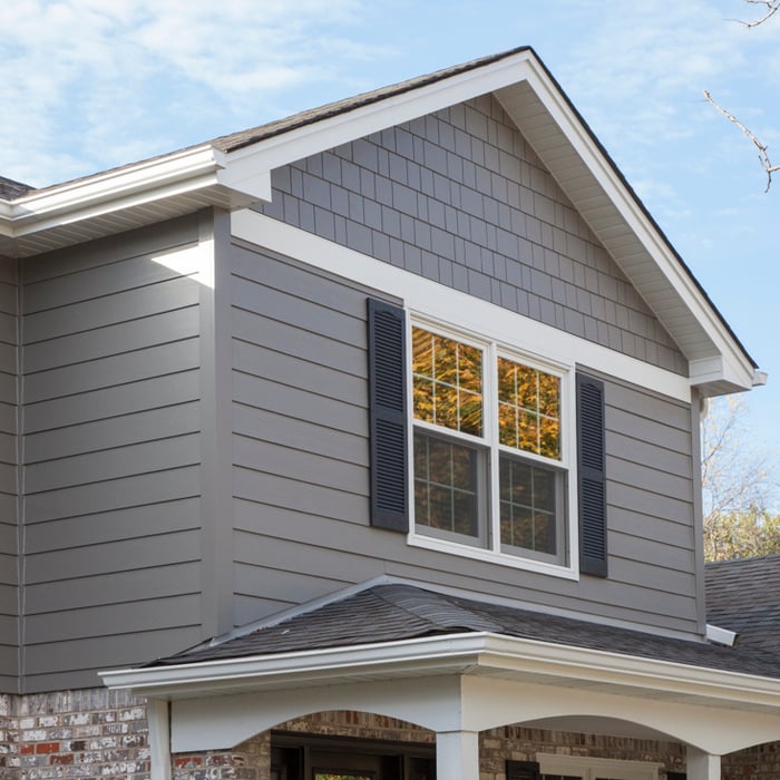 Aged Pewter James Hardie Siding