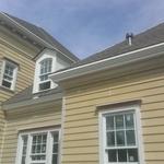 Exterior of a home highlighting the various types of windows in this new home