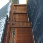 Custom wooden doors