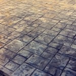 Ashlar Stone Stamped pati