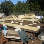 Foundation of Storage Buidling