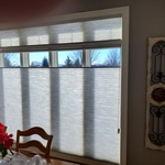Dinette Honeycomb Blinds