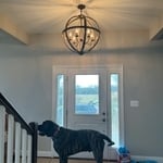 Chandelier Installation