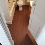 Bath room new flooring