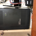 CIX 40 Installation in a Small Cabinet close up