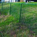 4ft Green Vinyl Fence
