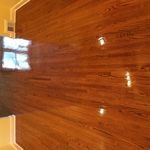 Gunstock/English Chestnut stain and poly