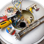 Repair water heater isolated