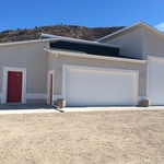 Garage and Shop Front Elevation