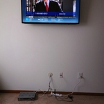 Tilt Mount with Wires Concealed