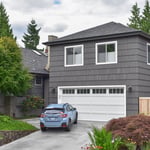 Front View of New Garage/Loft Addition