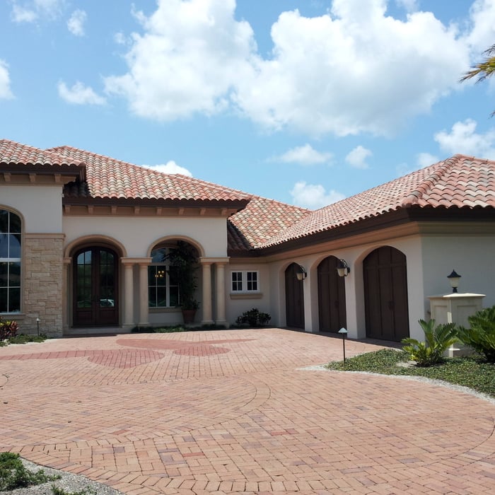 Tile Roof Home
