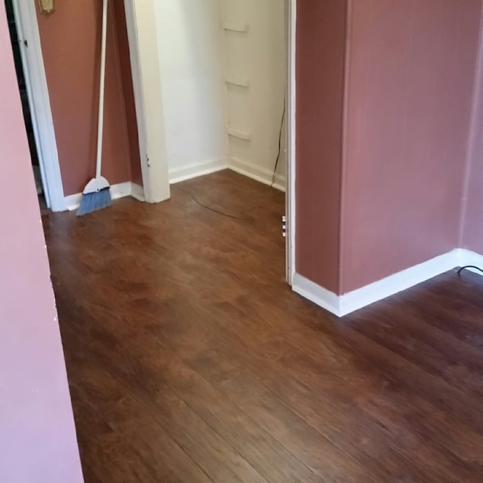 With new flooring installed