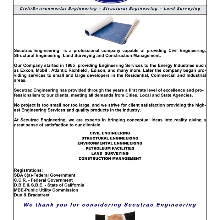 Secutrac Engineering Work