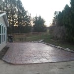 stamped concrete