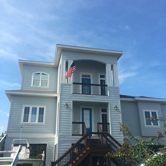 Painted exterior
