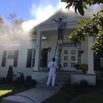 Power wash and paint