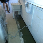 Finished Drain tile system