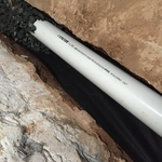 4 Inch Perforated Pipe And Felt Cloth