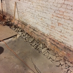 Starting Interior Waterproofing Job