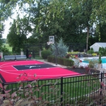 Backyard Basketball Court