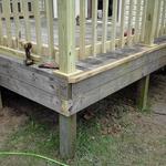 Back deck repair