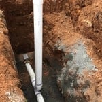 Sewer Tap Up Close