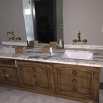Master bath lavatory