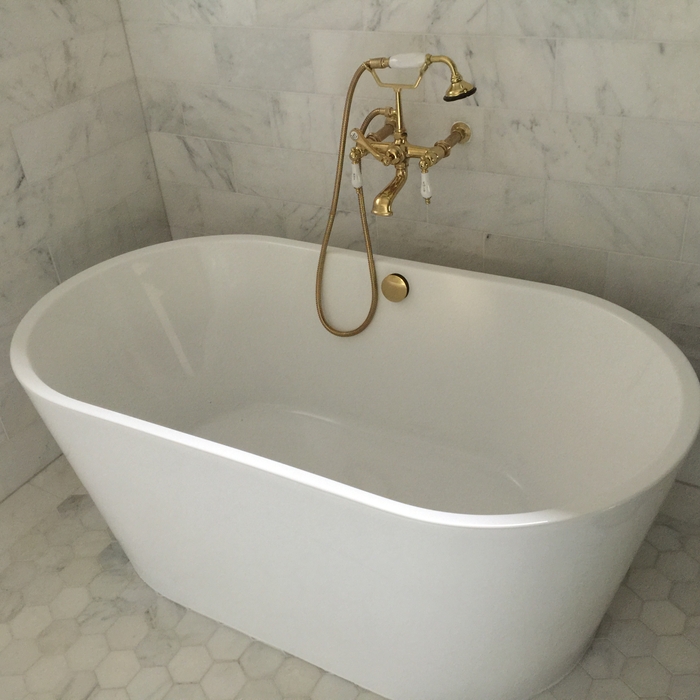 Master shower