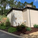 Stone Installation at Pebble Beach CA
