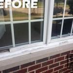 SASH AND SILL IS BROKEN