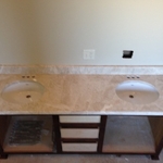 Top View Marble Vanity