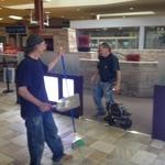 Wiring a kiosk