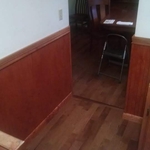 chair rail an waynescotting