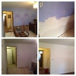 sheet rock job