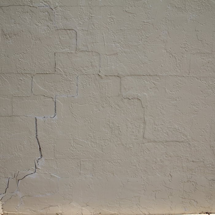 Cracks in stucco
