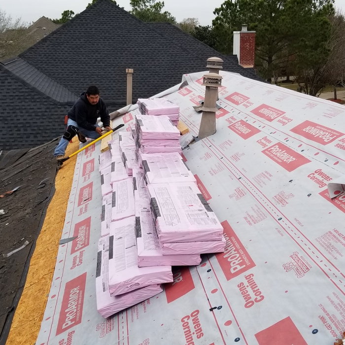 Proper loading of the roof
