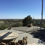 Getting the concrete in out in New Braunfels, TX