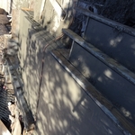 Concrete steps.