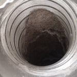 Dryer Vent Needing Our Service