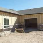 one car garage next to pool/exercise room