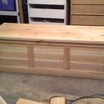 New garden bench
