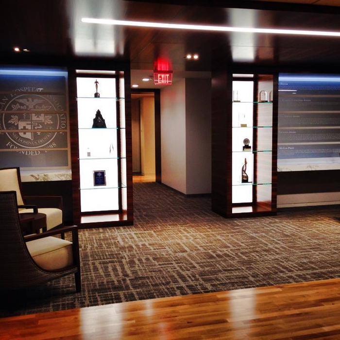 led panels and strip lighting