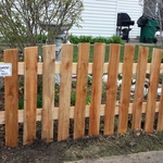 Arched Picket Fence | Height: 3ft