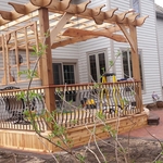 Deck with Pergula