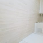 Wall painting + Flooring White Wash Satin Finish