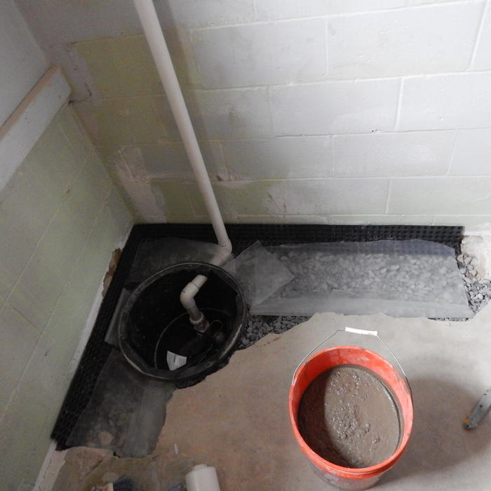 Sump Pump Installation