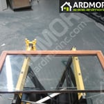 Casement window sash before repair