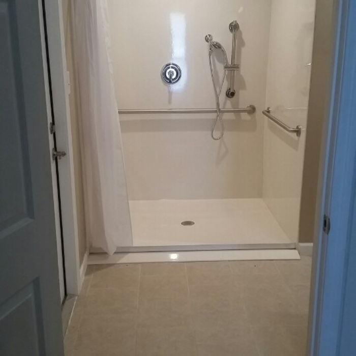 Barrier Free Shower
